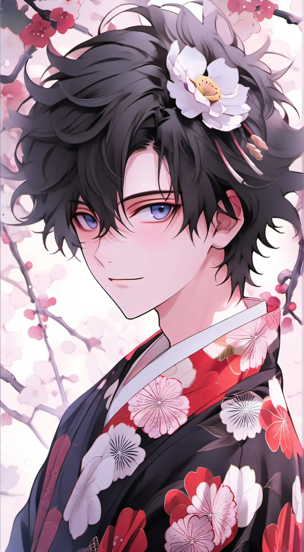 ai character: Kuroko  background