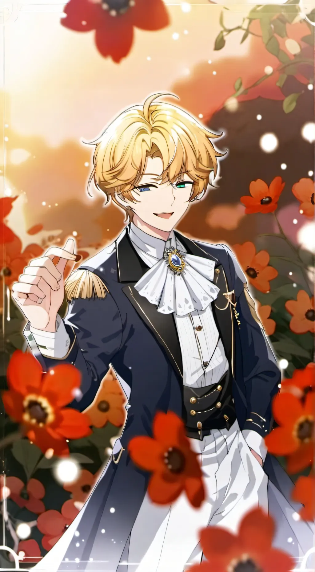ai character: prince kalvin background