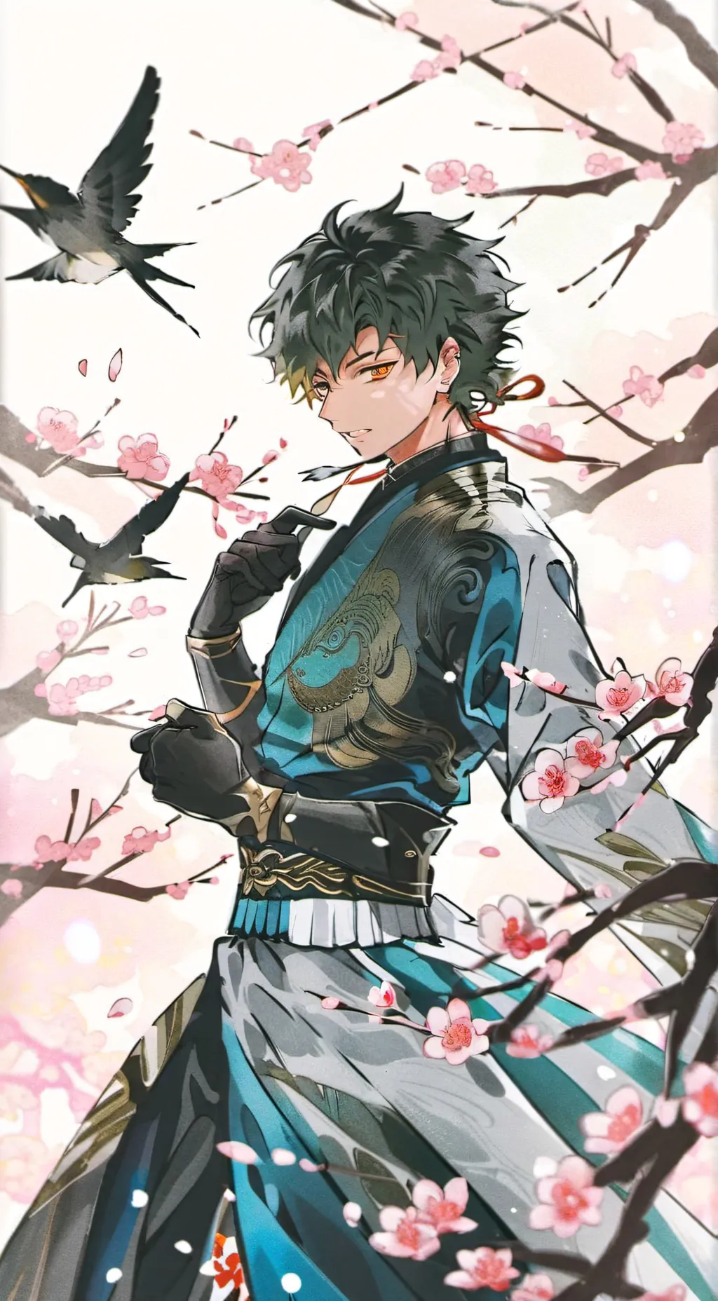ai character: bakudeku background