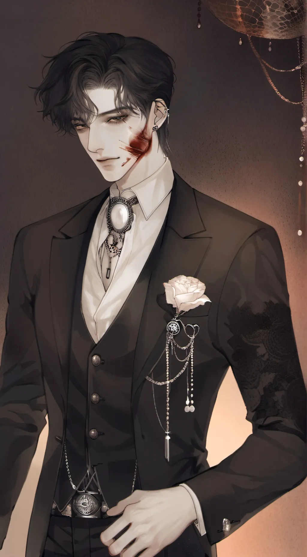 ai character: Conrad Coresetti  background