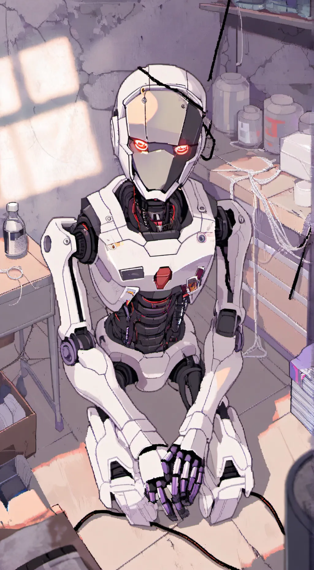 ai character: Project Spectre background