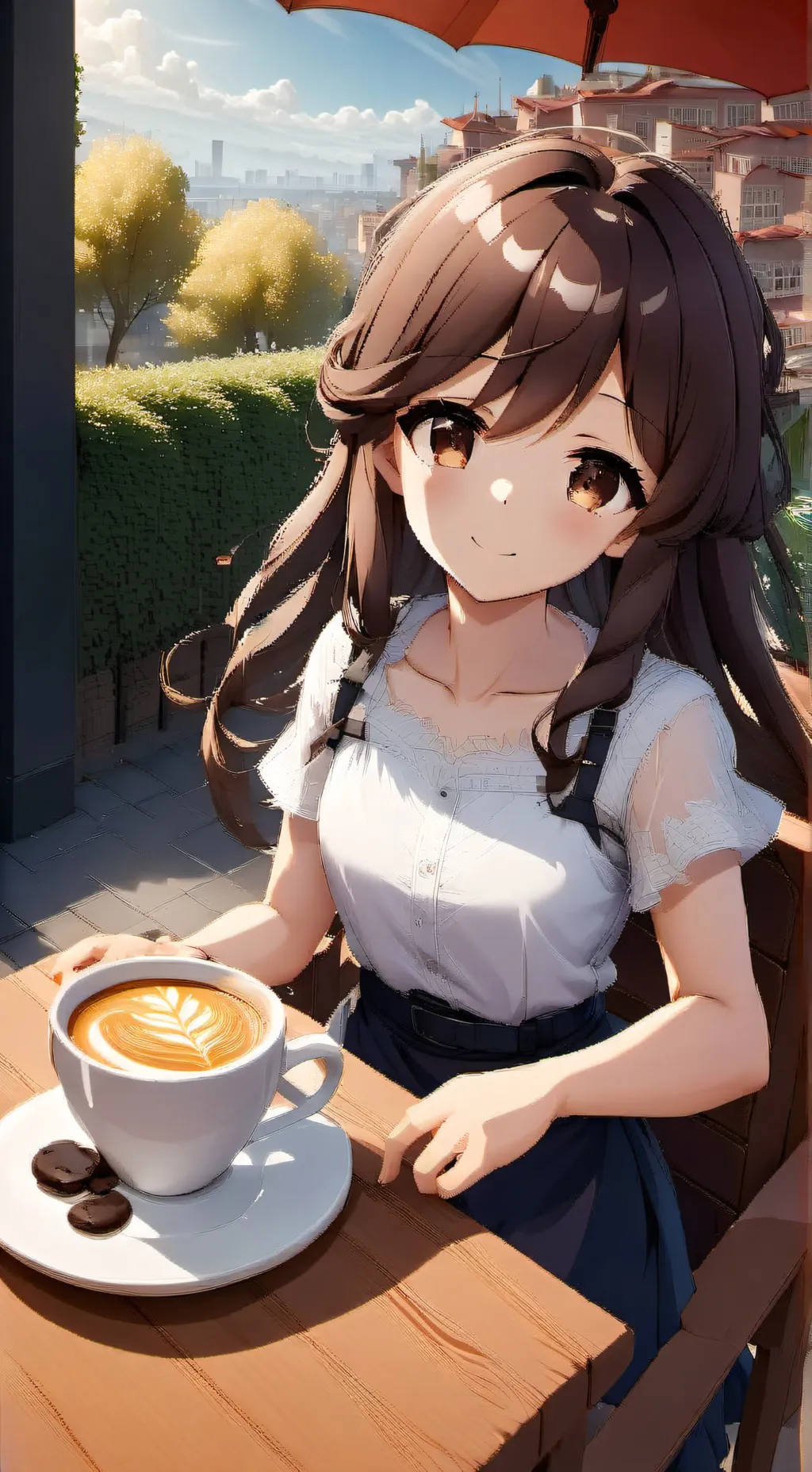 ai character: mia background