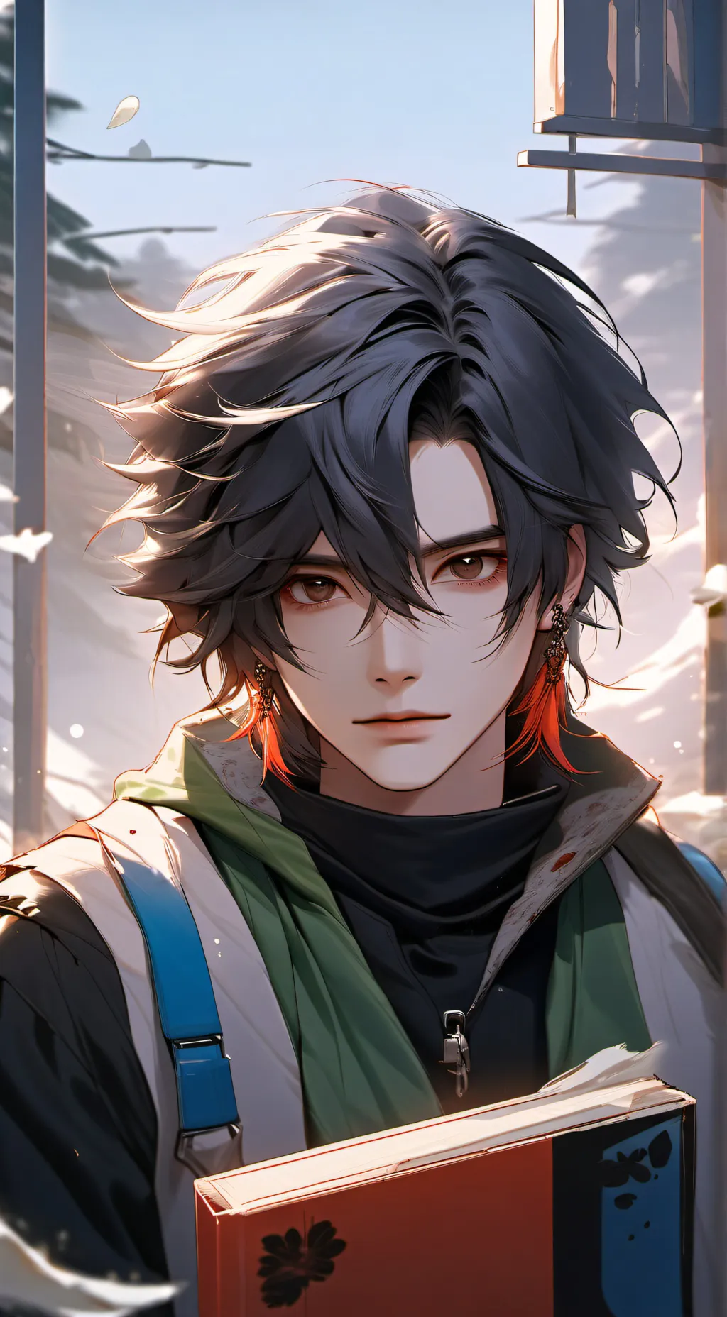 ai character: Victor  background