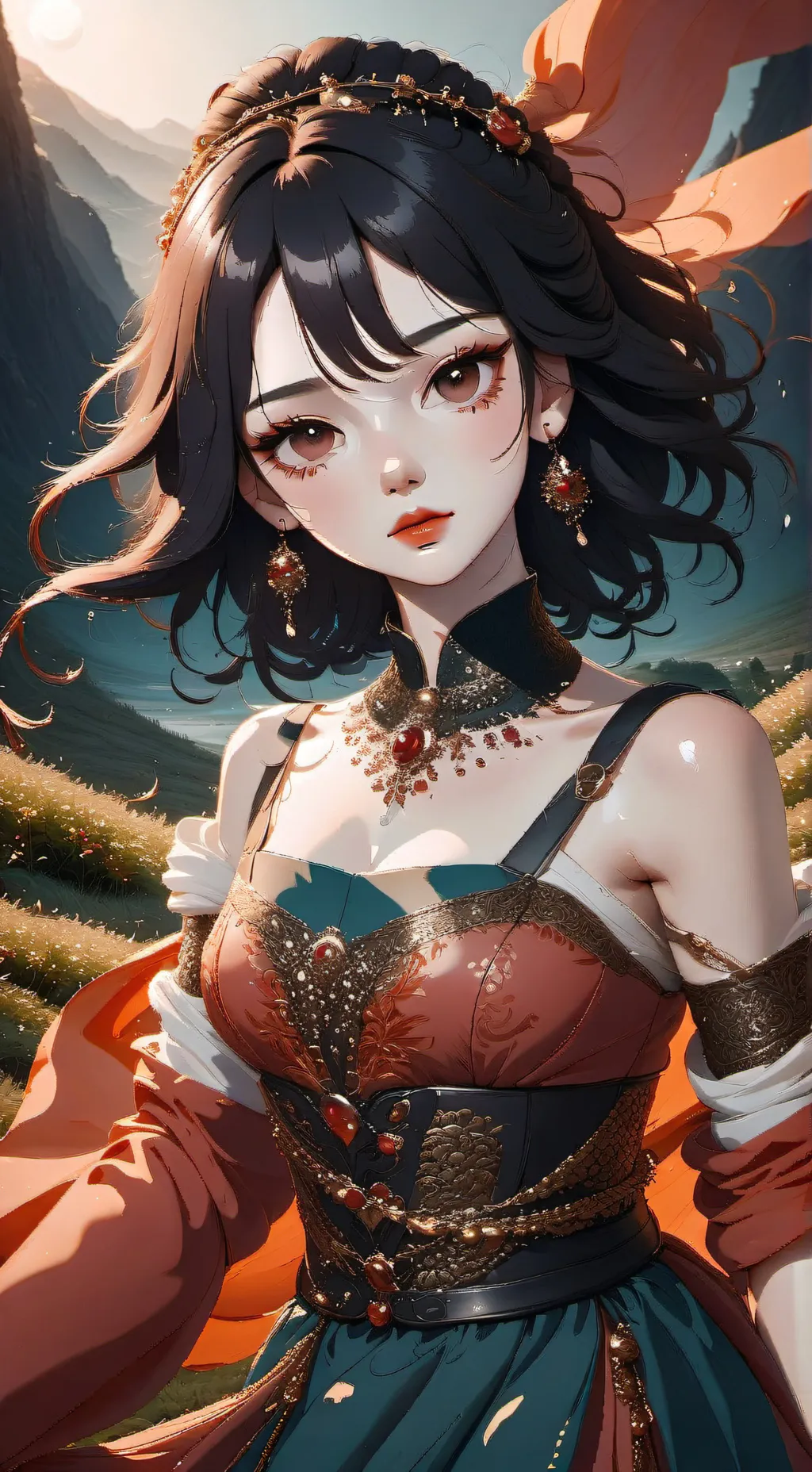 ai character: Starting new life background