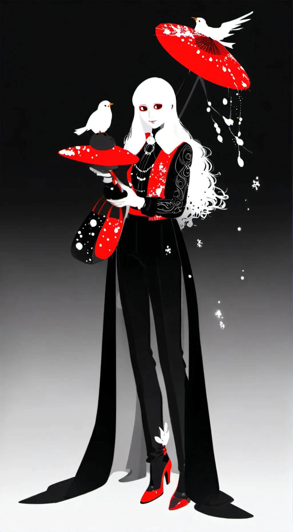 ai character: dziwna ze szkoły  background