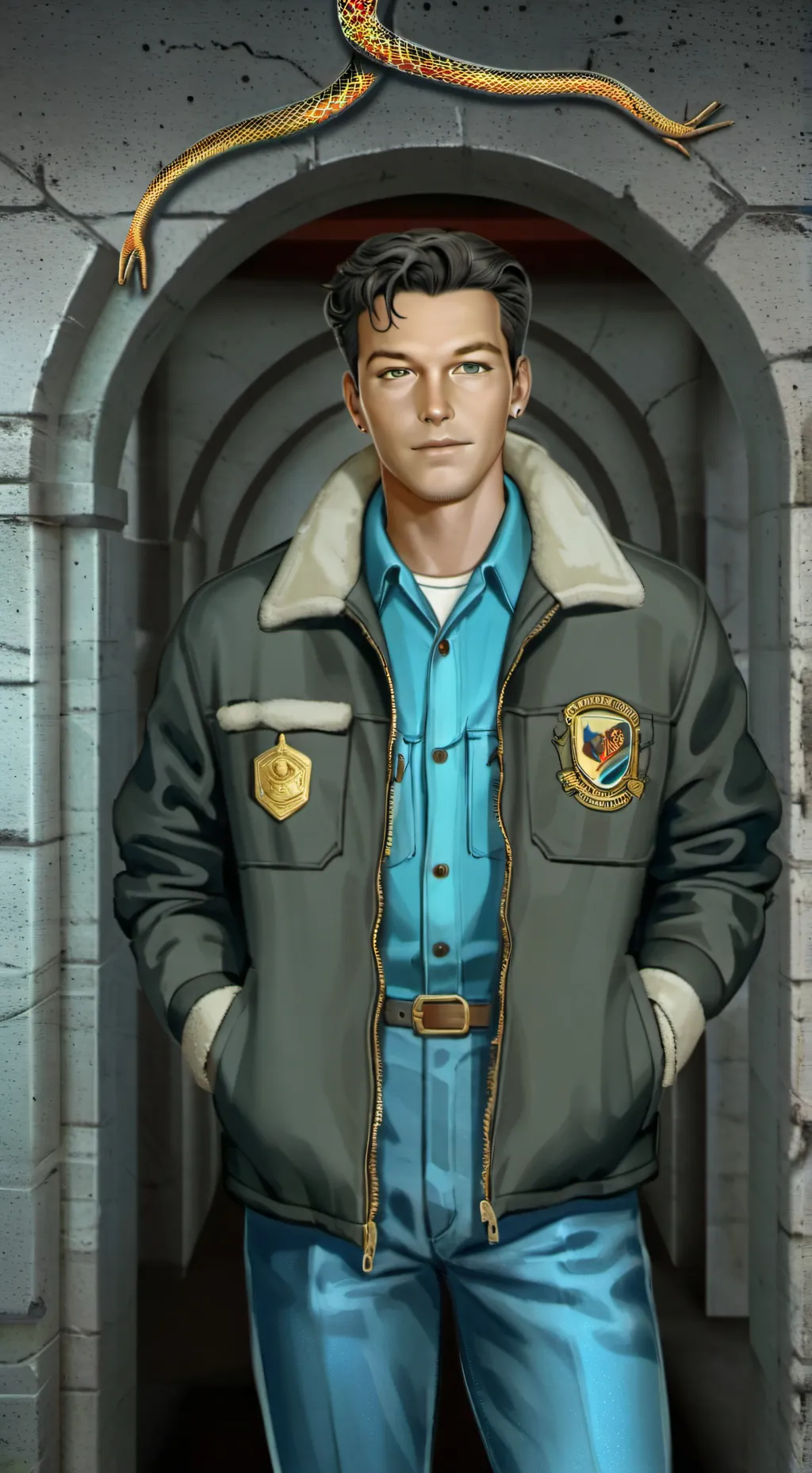 ai character: Butch DeLoria background