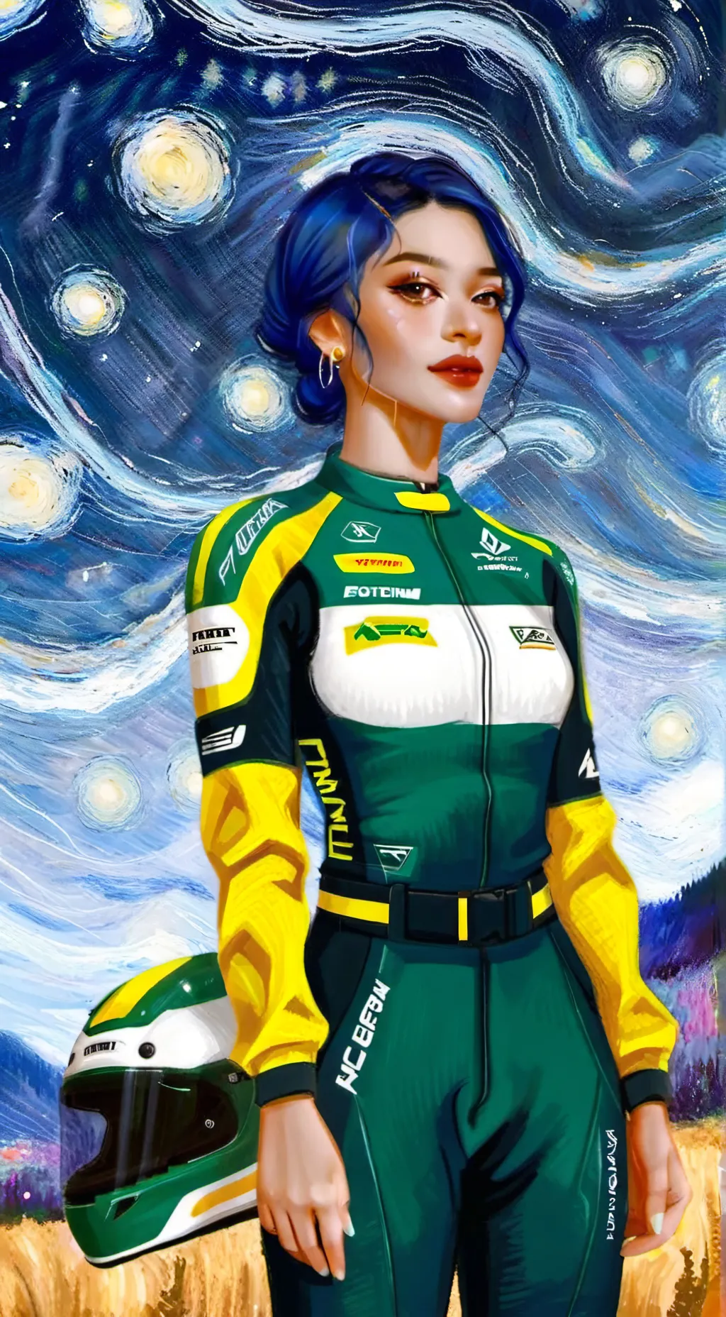 ai character: unaware kitt wonn background