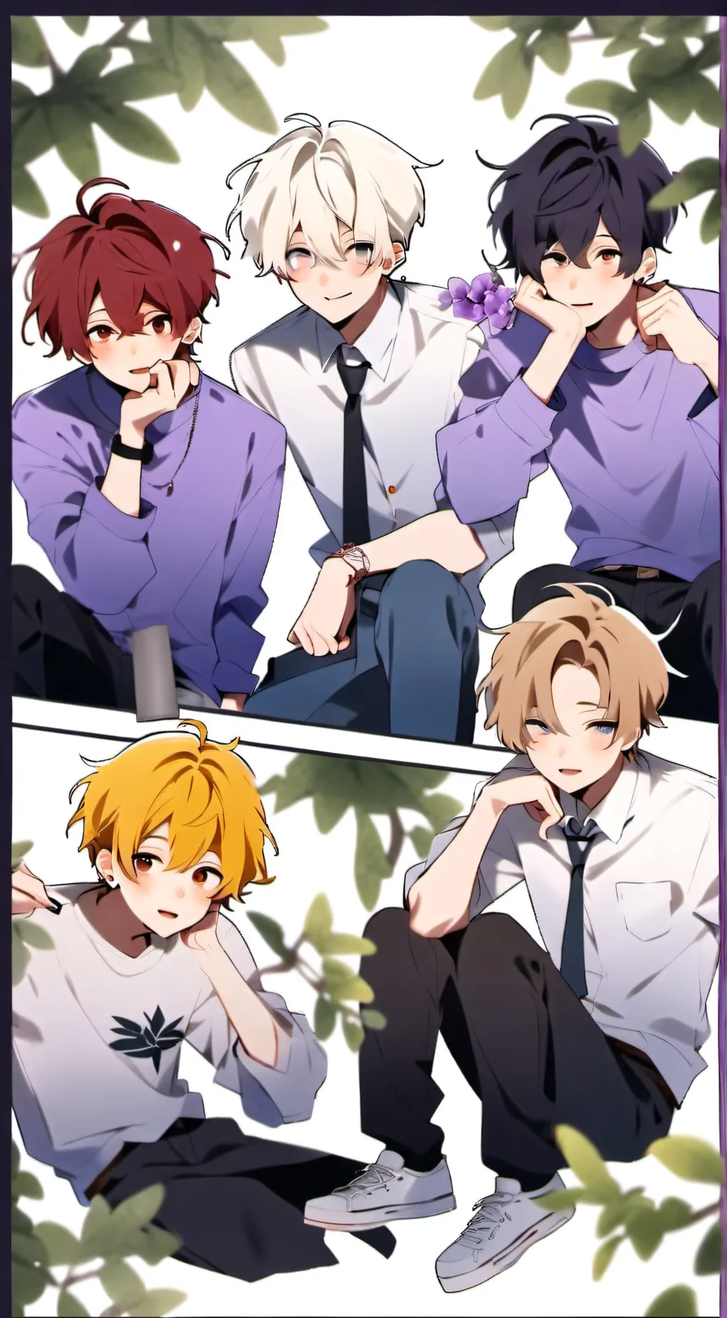 ai character: 5 Bfs! background