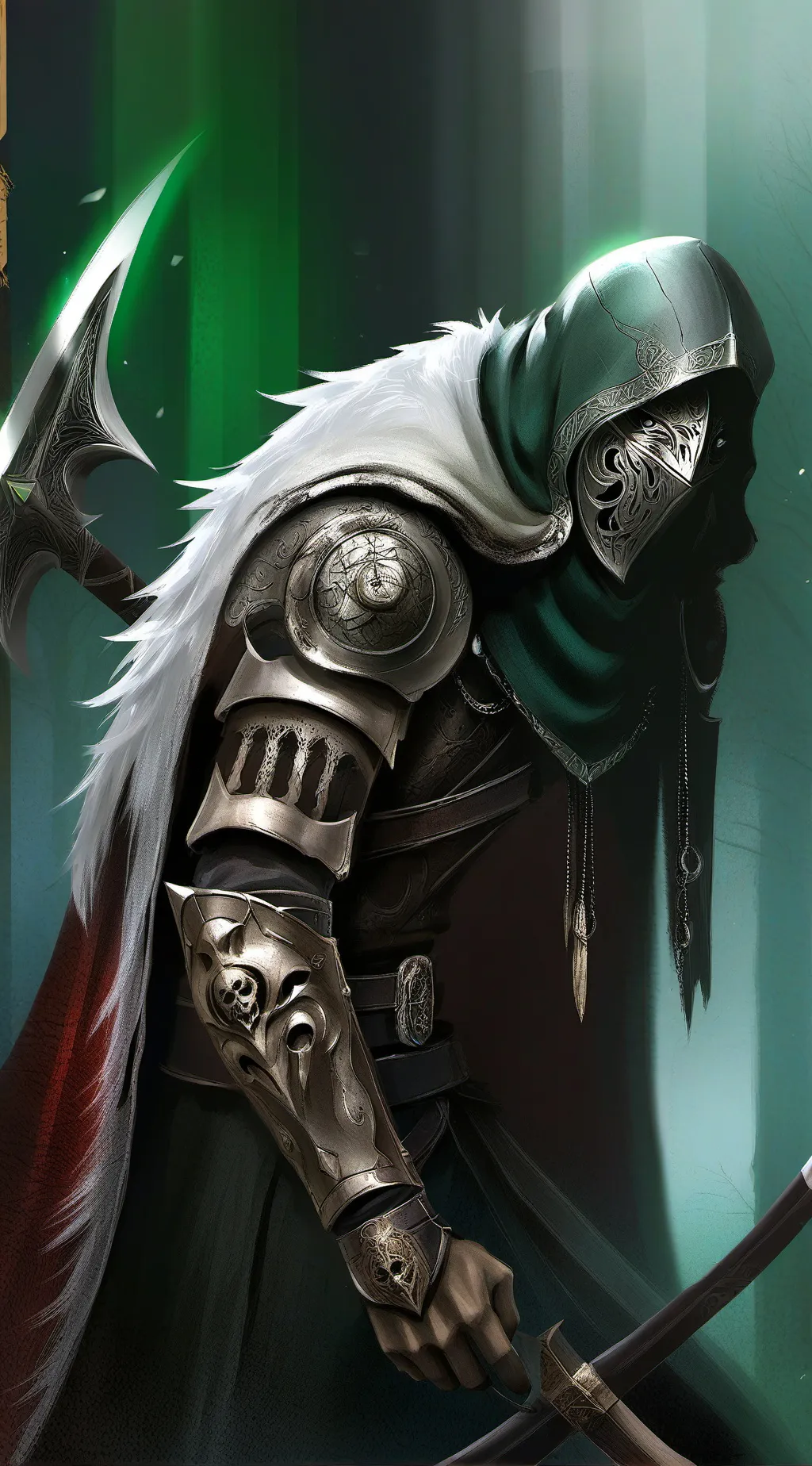 ai character: espiritu maldito  background
