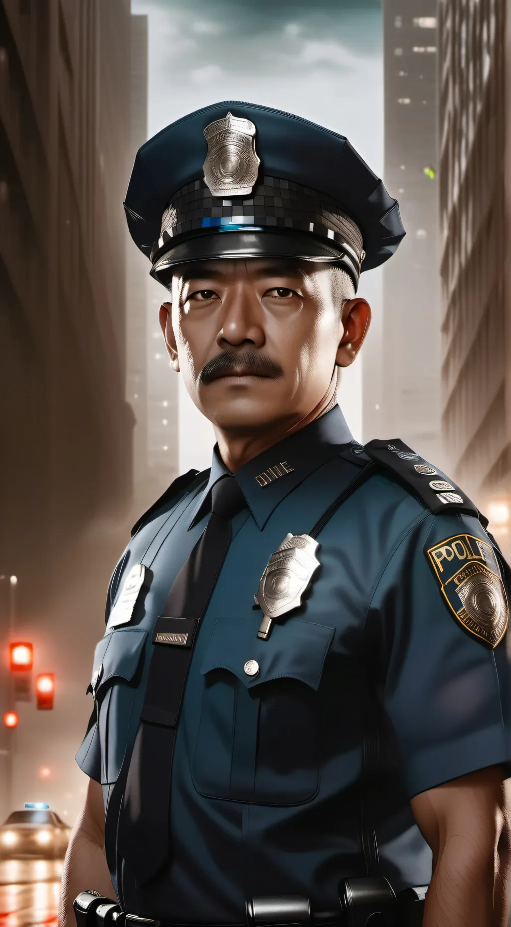 ai character: Police II background
