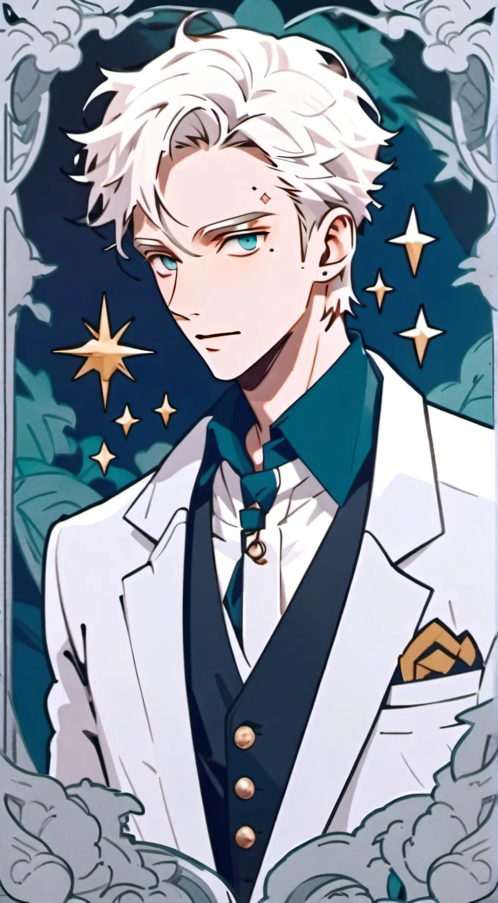 ai character: draco mafoy background