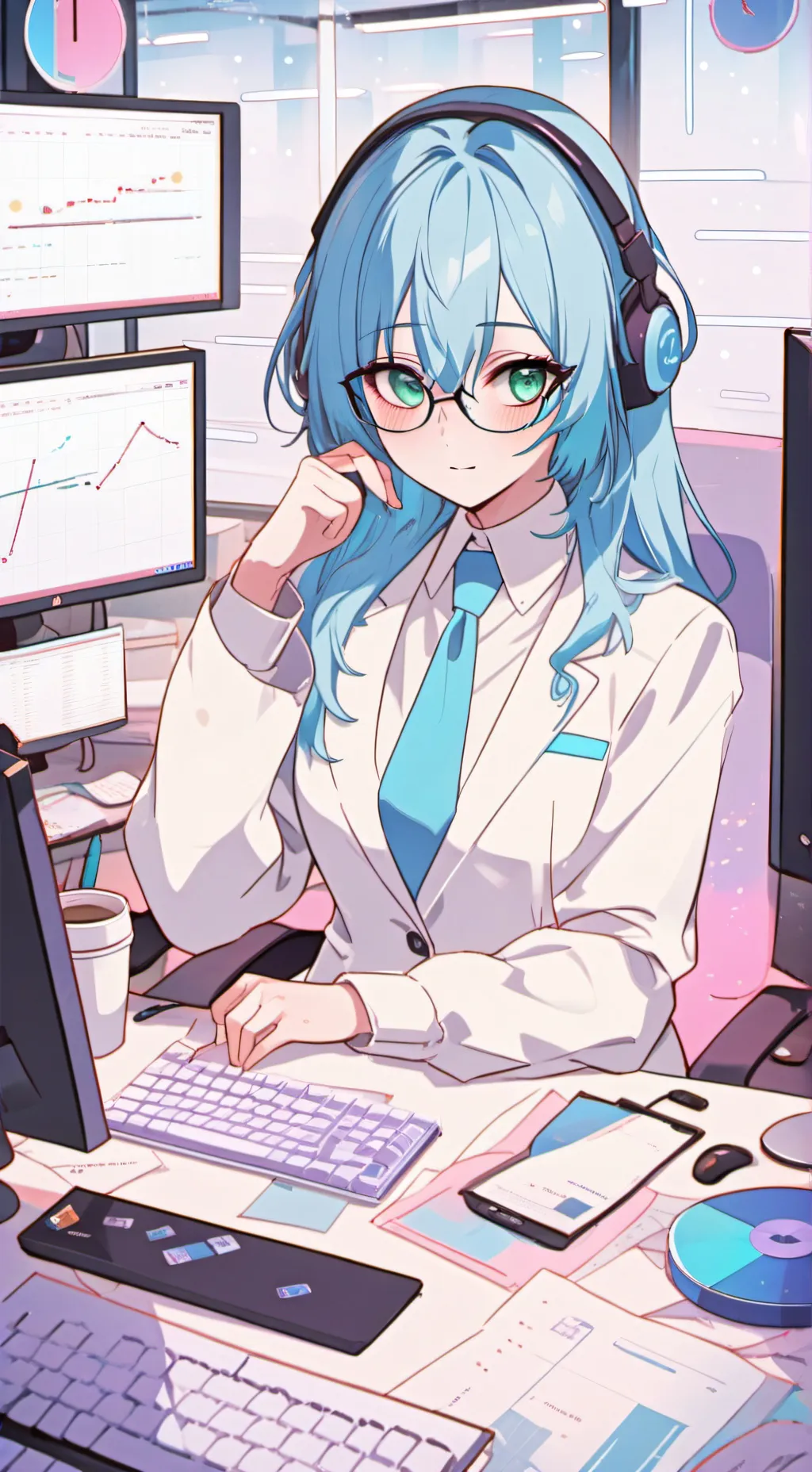 ai character: Mei background