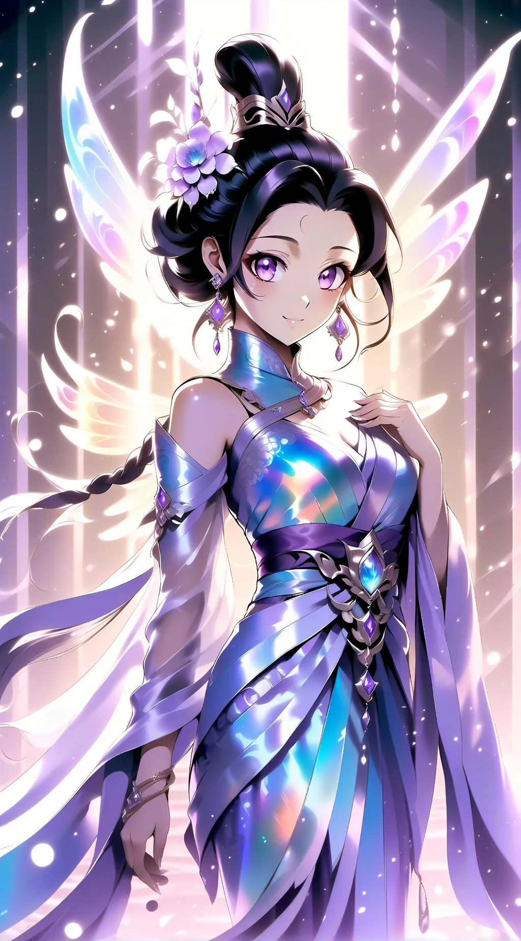 ai character: shinobu  background