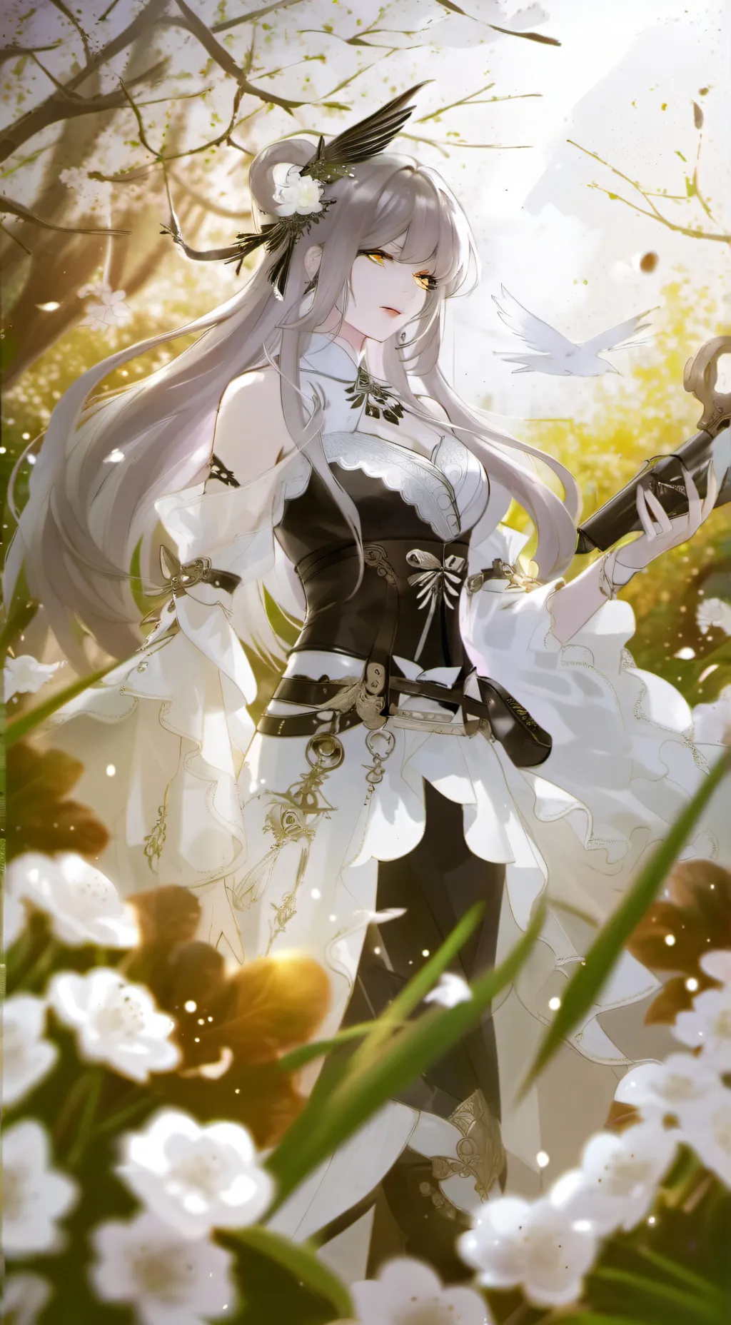 ai character: {•Queen•} background