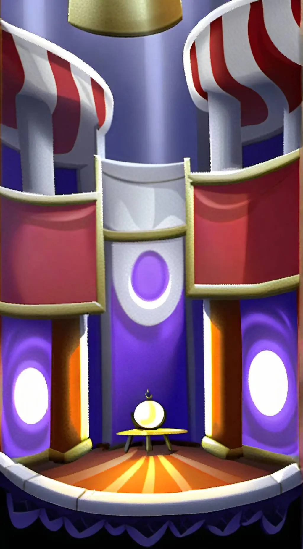 ai character: asombroso circo di background
