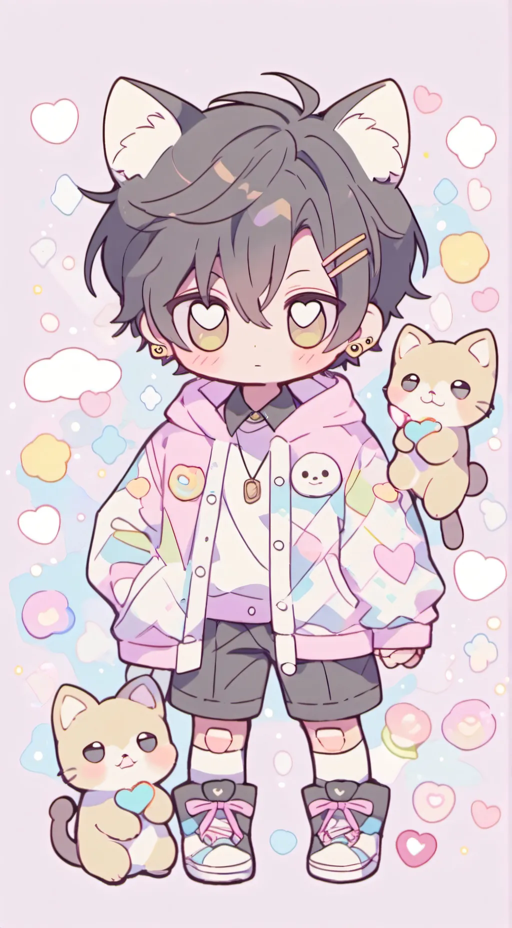 ai character: 😺MHA😺 background