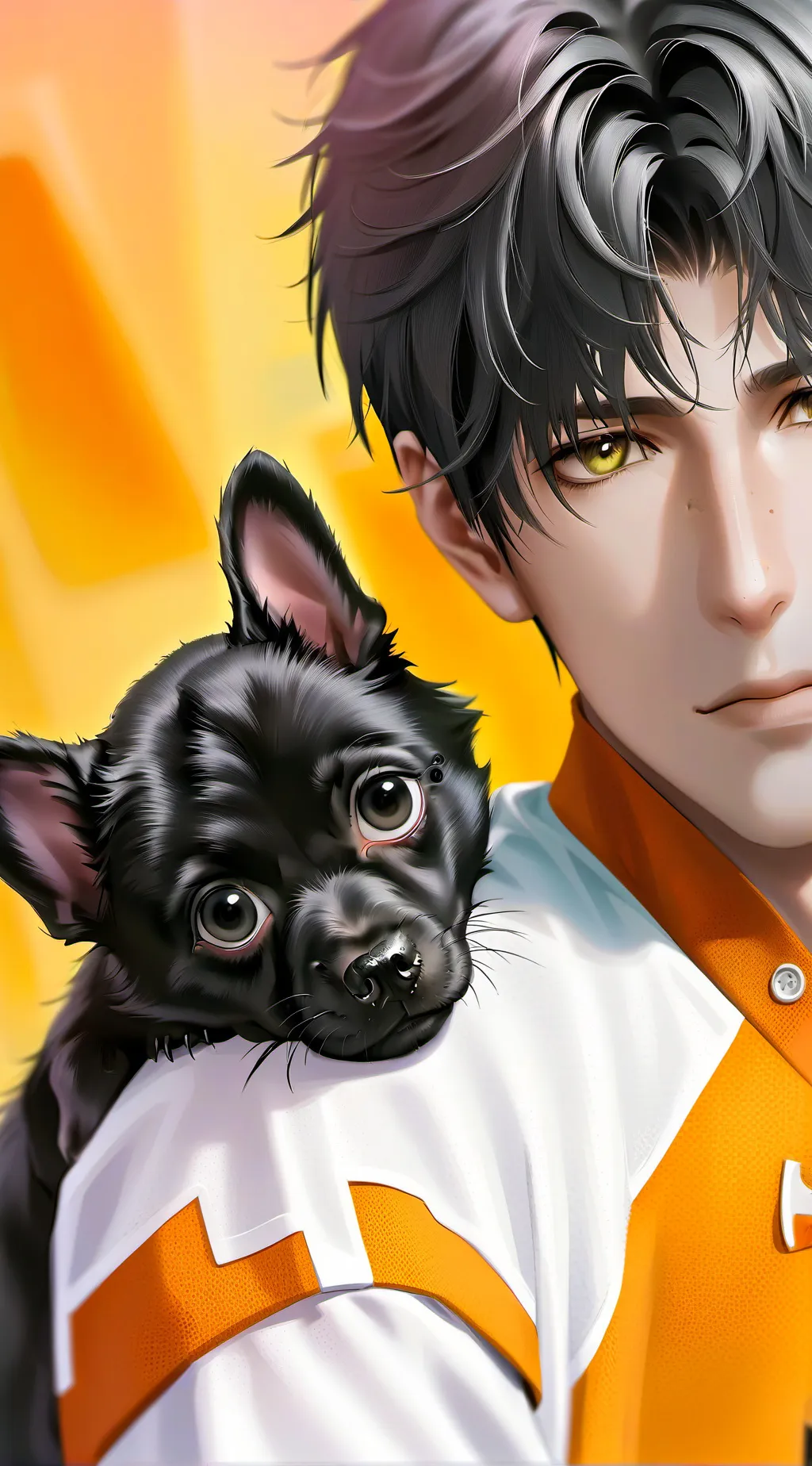 ai character: Max background