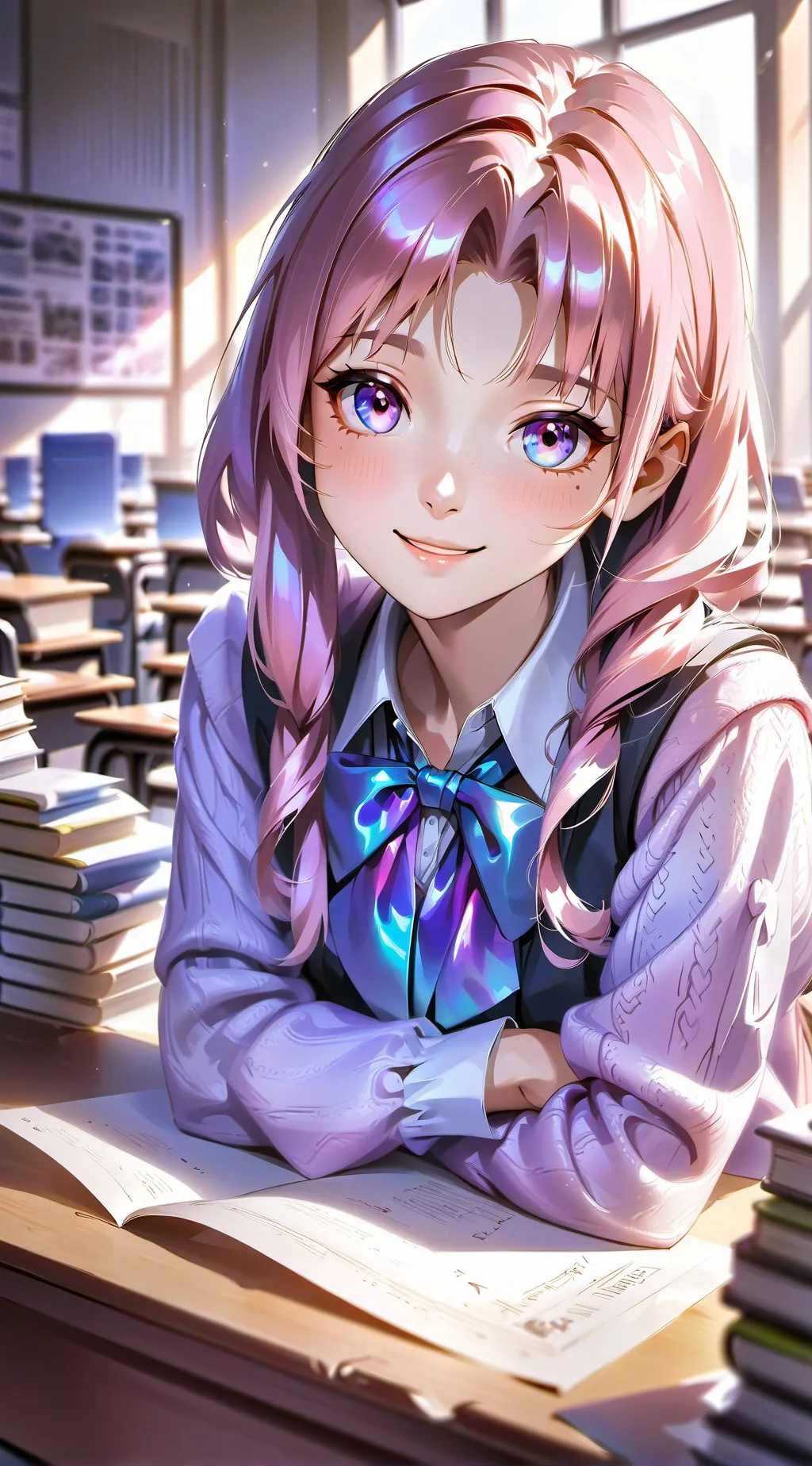ai character: Lisa background