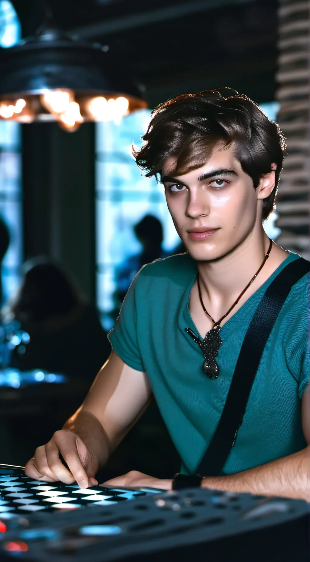 ai character: Theodore Nott  background