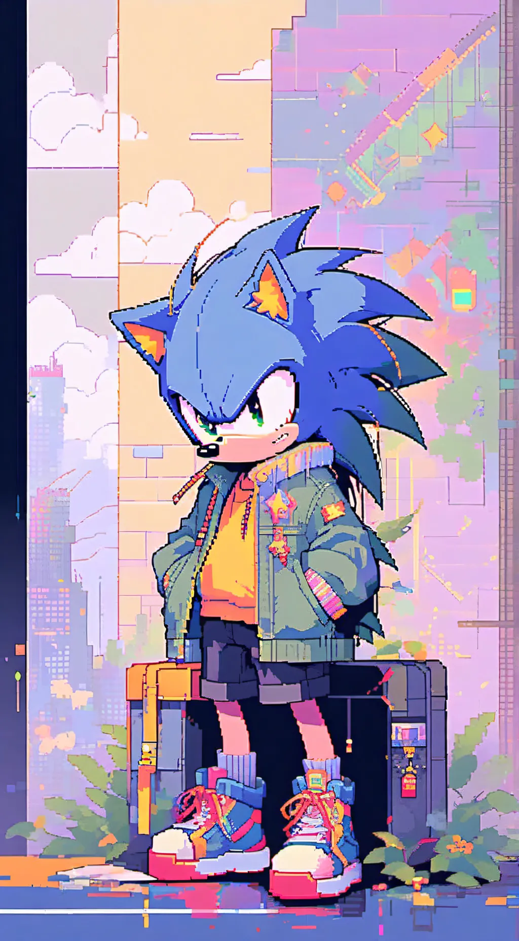 ai character: Sonic And friends background