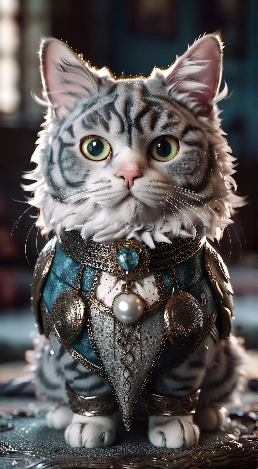 ai character: Kitty, the Fatty. background