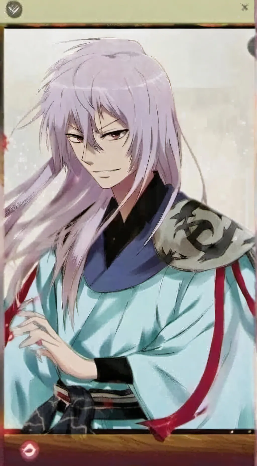 ai character: tomoe background