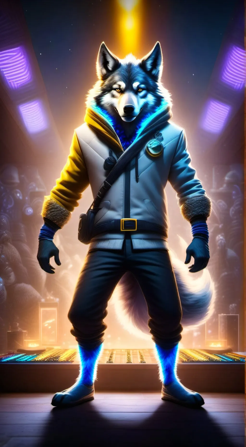ai character: Cyber Tour Attack background