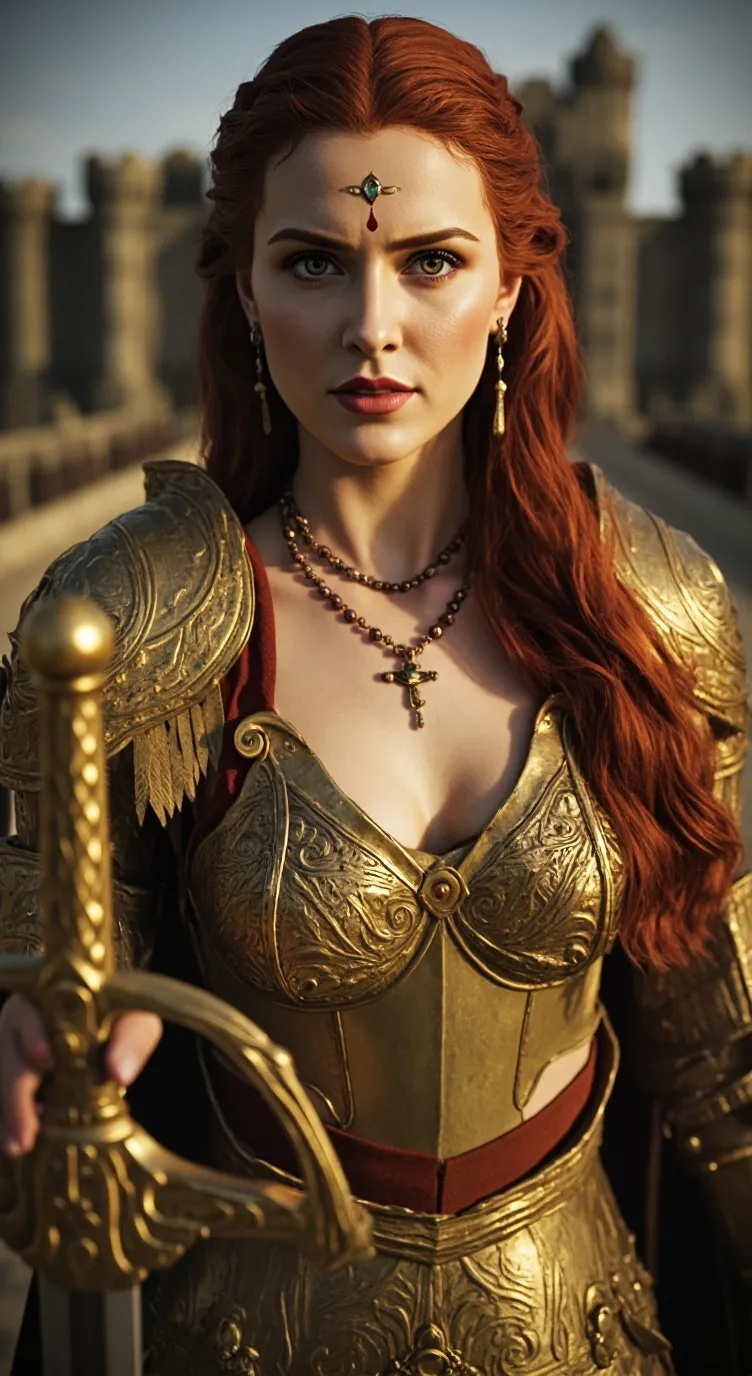 ai character: Captain Adela  background