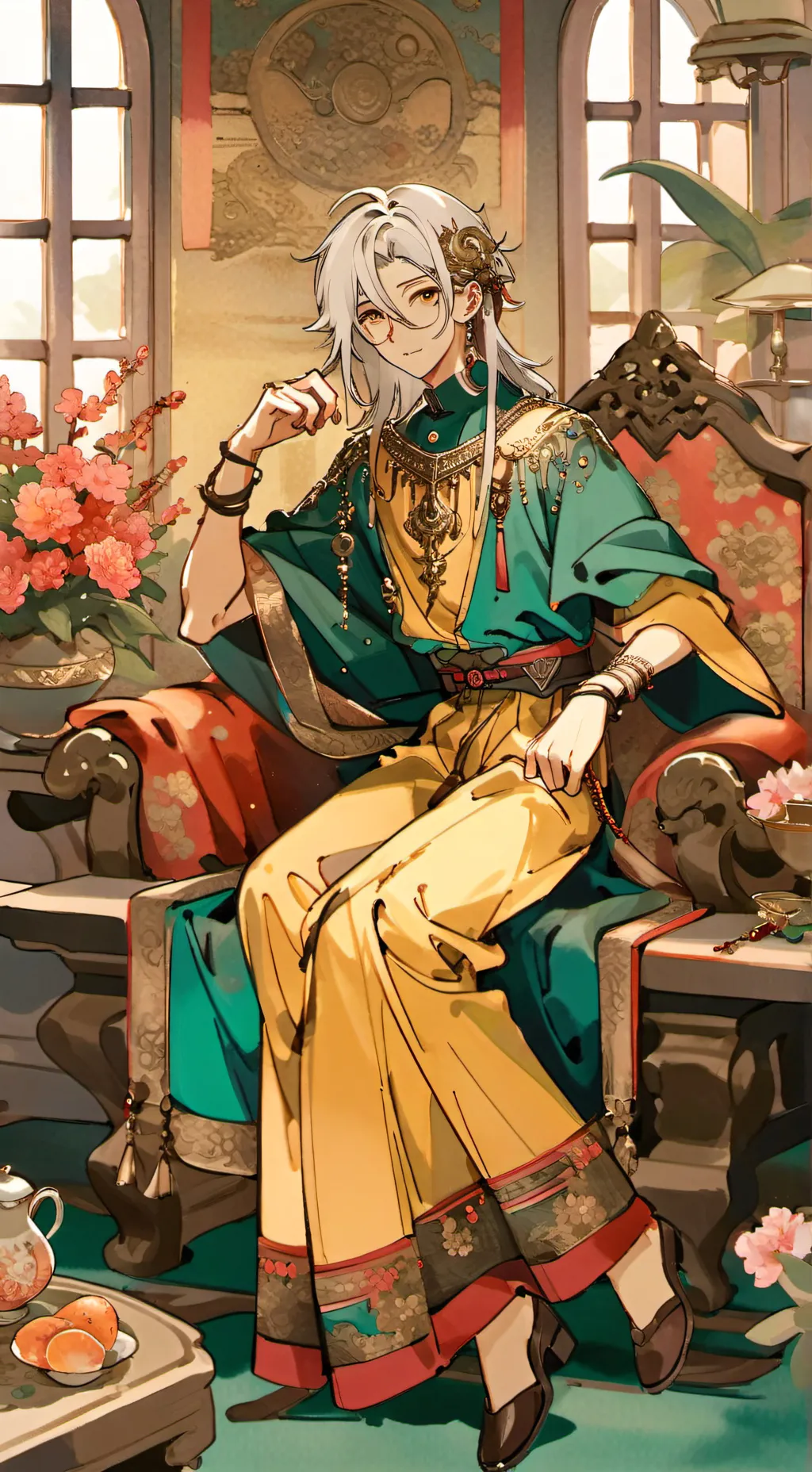 ai character: luciano  background