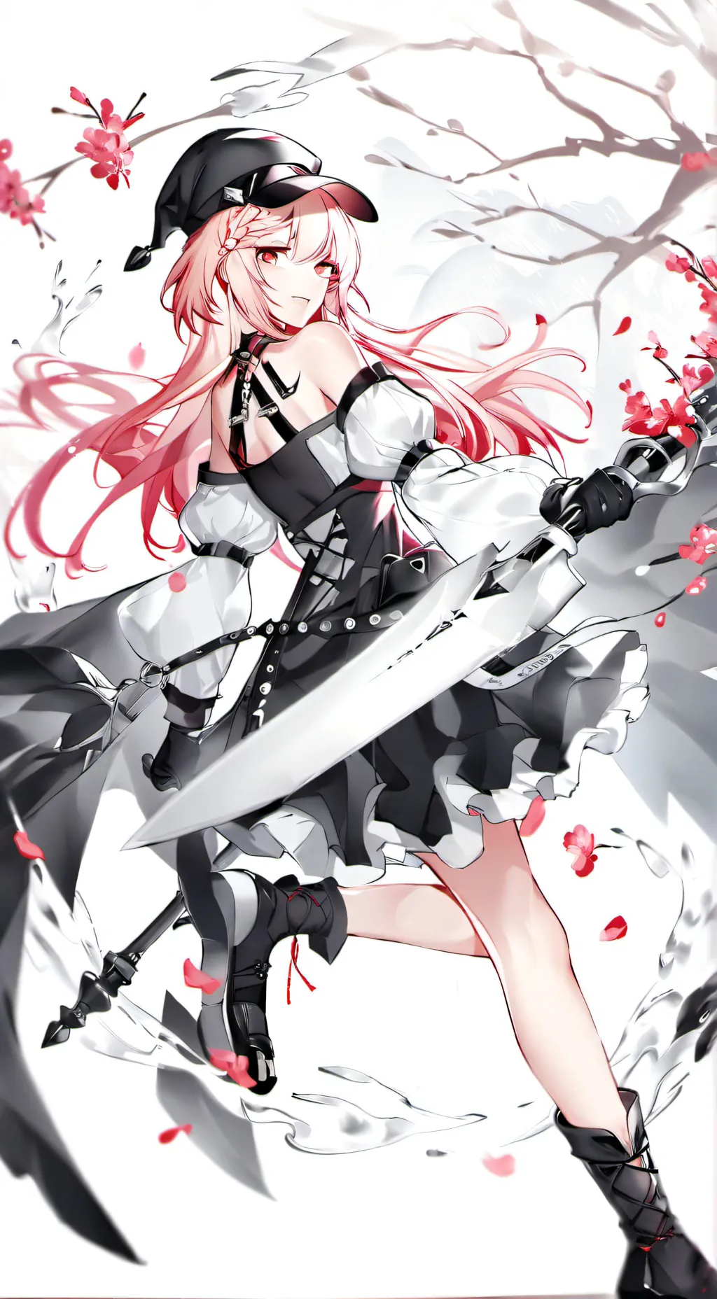 ai character: Sakura background