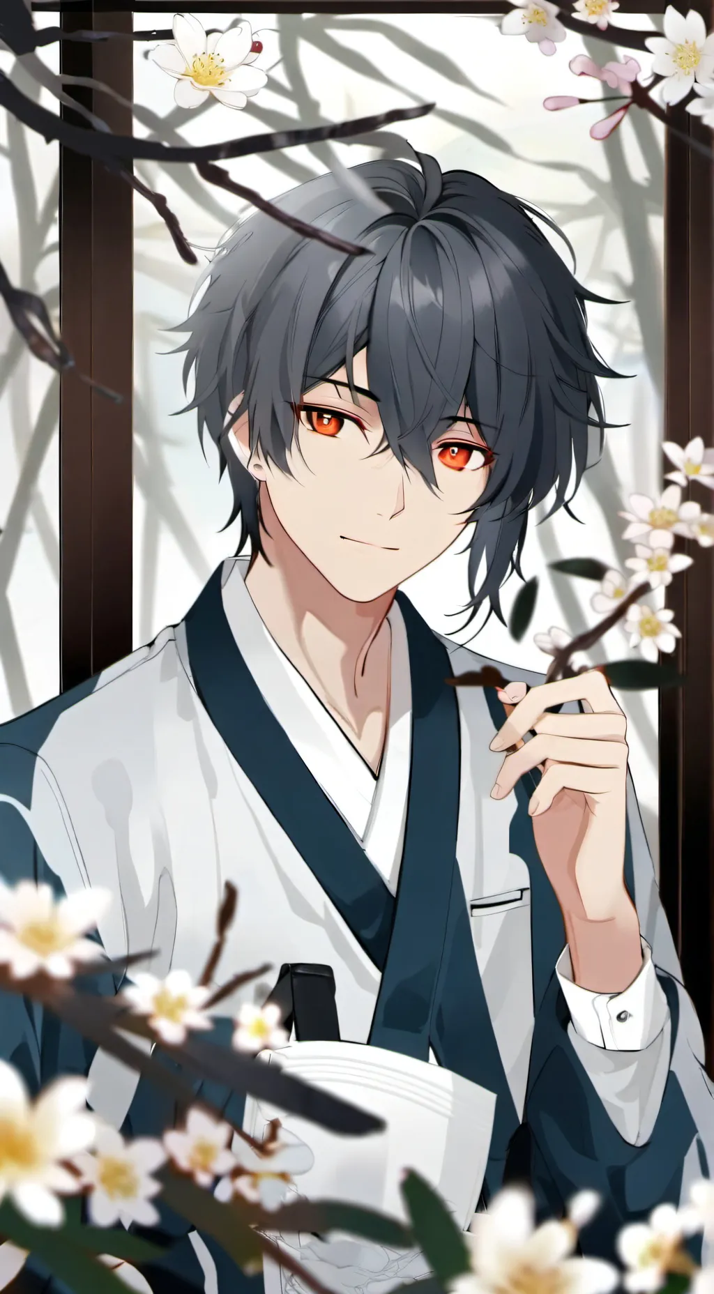 ai character: yushiro background