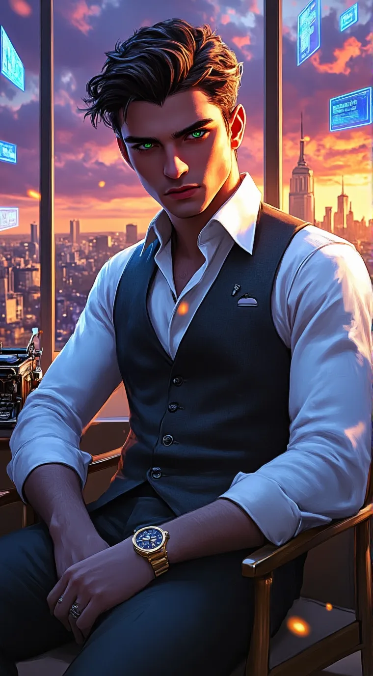 ai character: Ethan background
