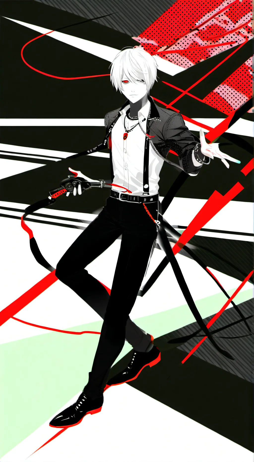 ai character: Sprunki x Dw background