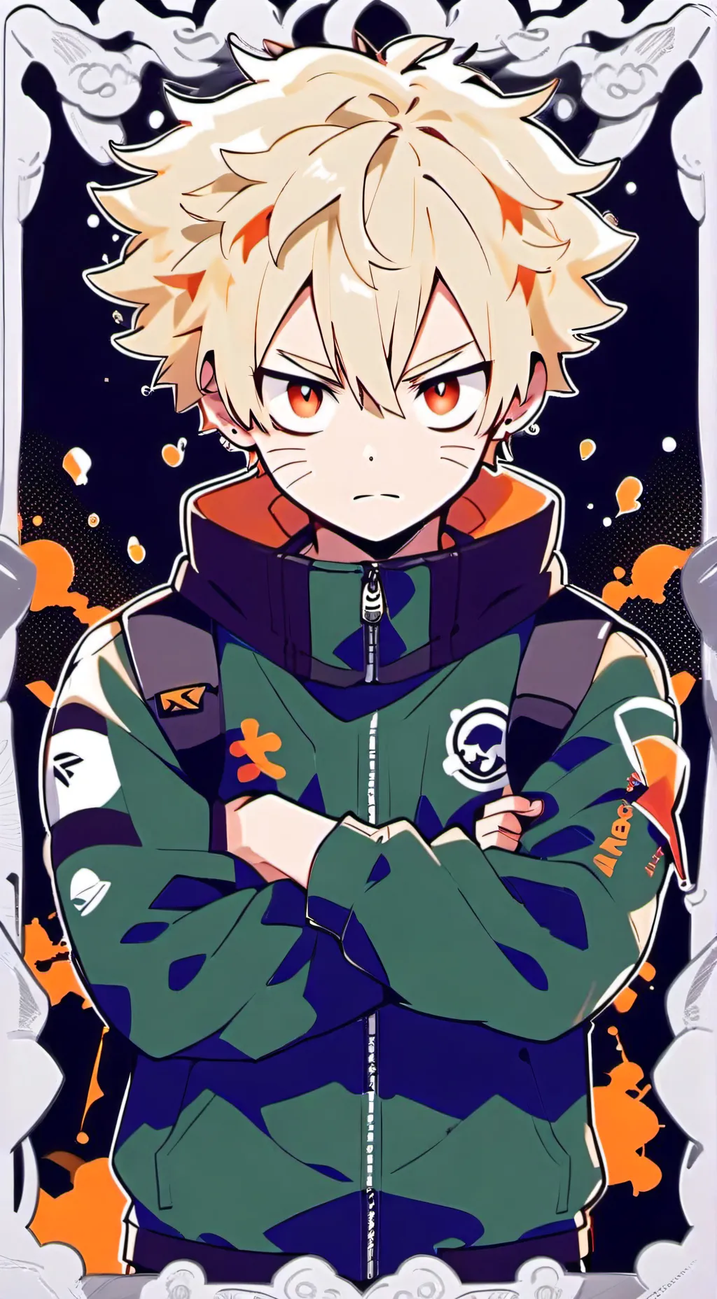ai character: BkDk background