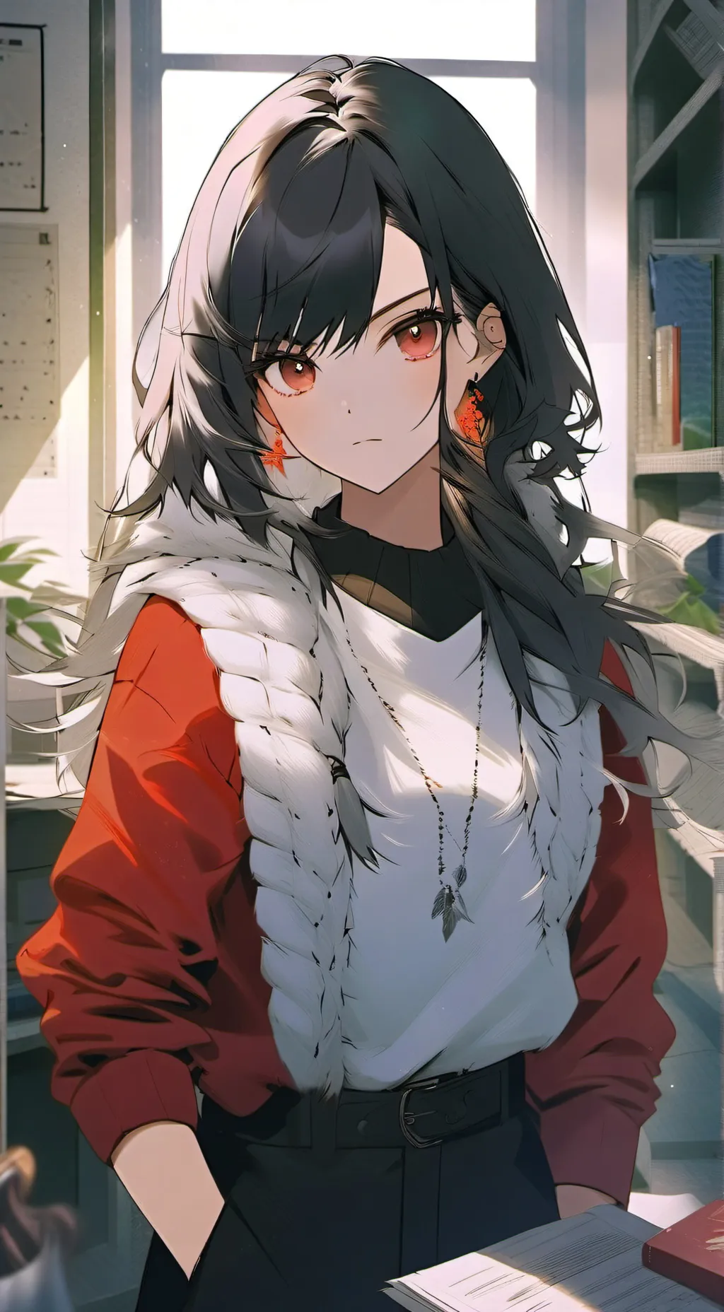 ai character: Maddie background