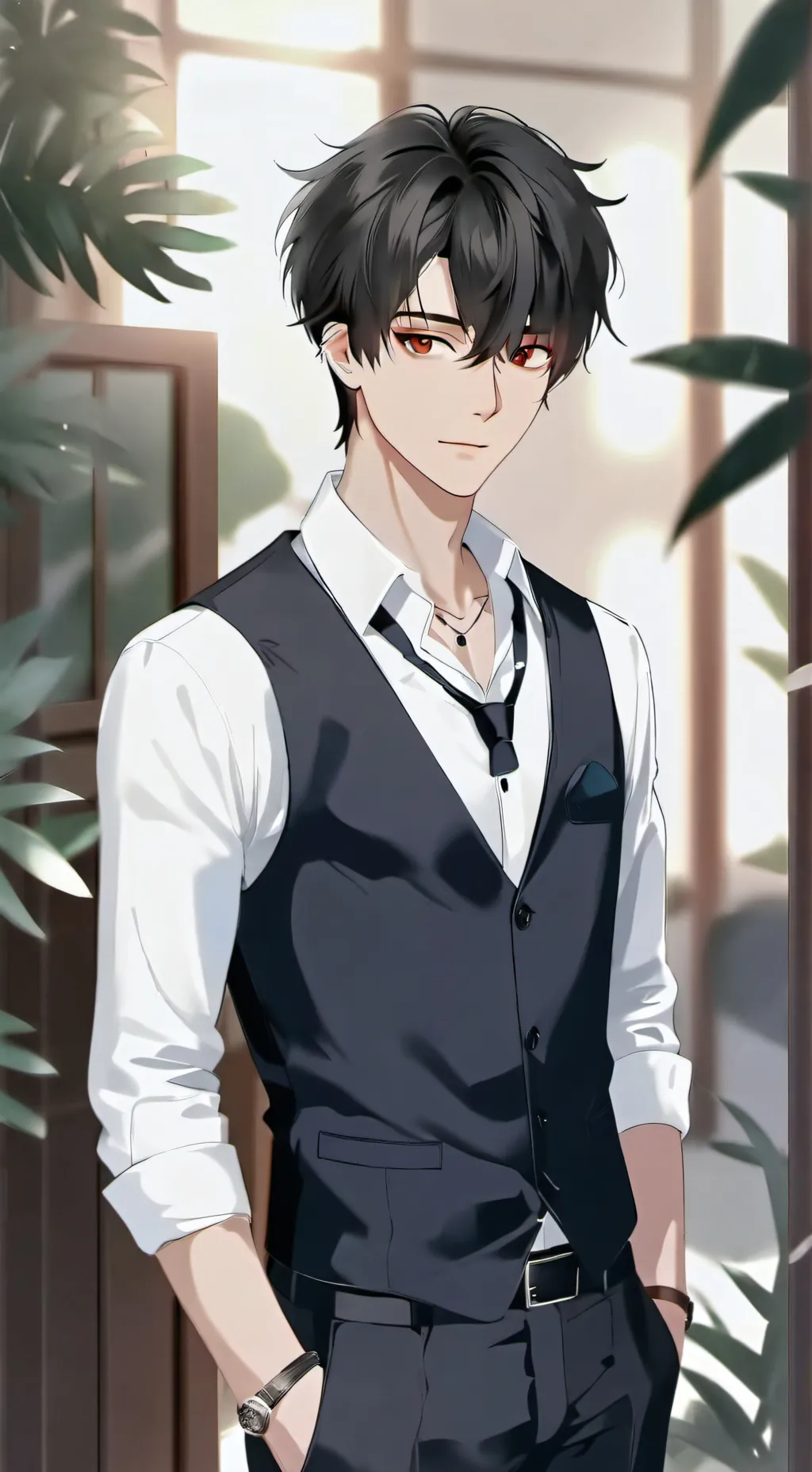 ai character: Mauricio  background