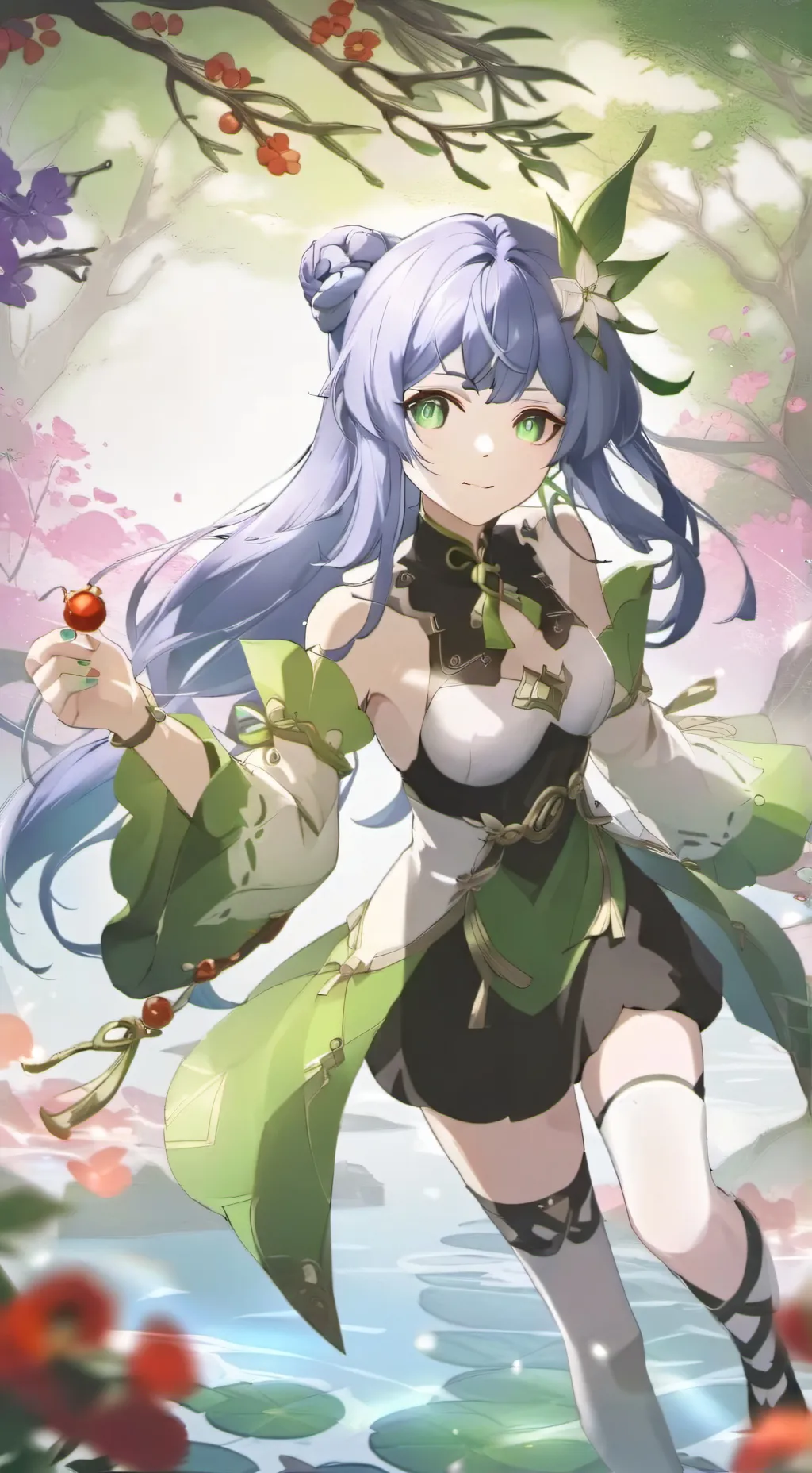 ai character: Genshin Impact background