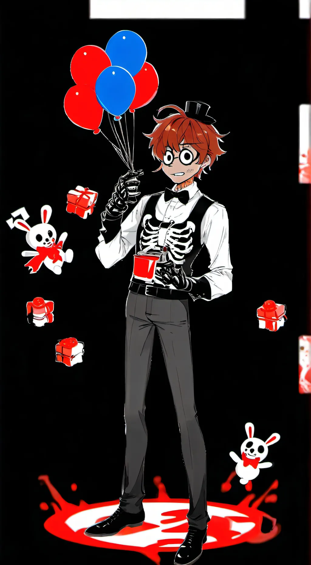 ai character: amalgamation background