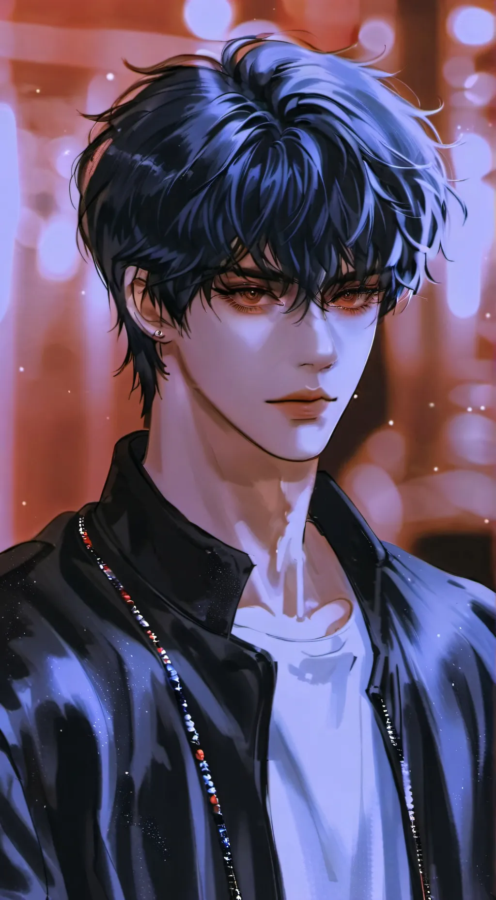 ai character: Leo  background