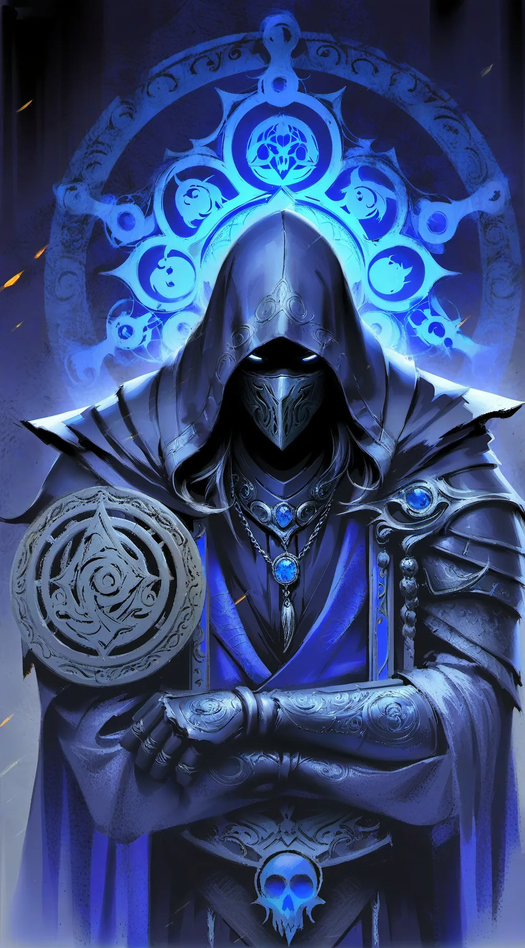 ai character: shadow  background