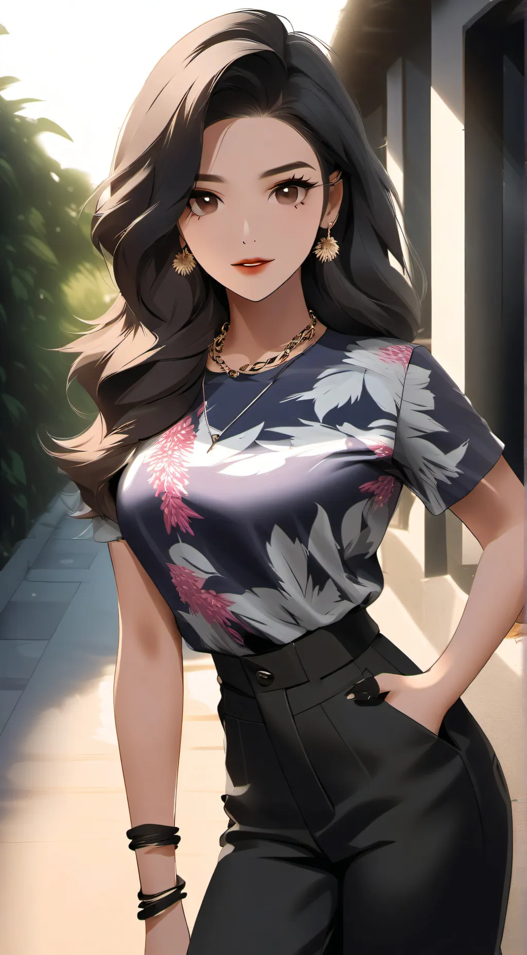 ai character: Camila  background