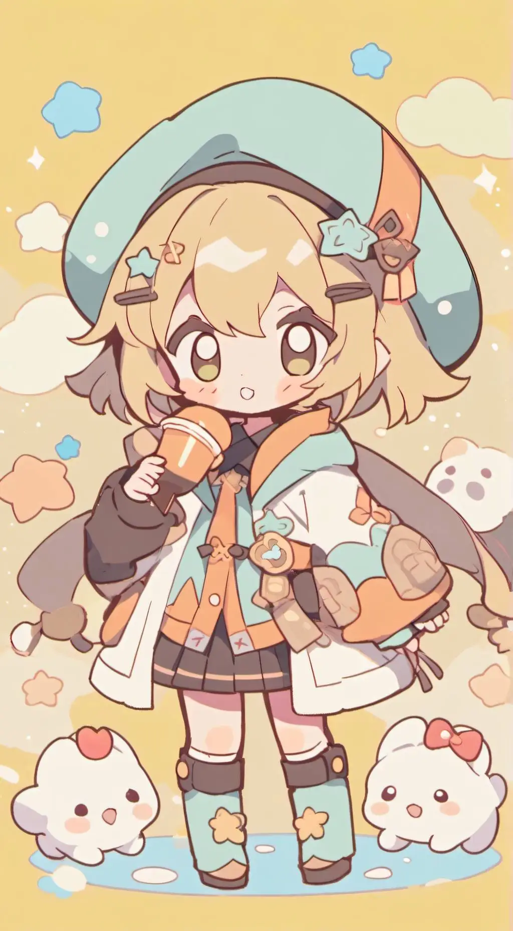 ai character: estela background