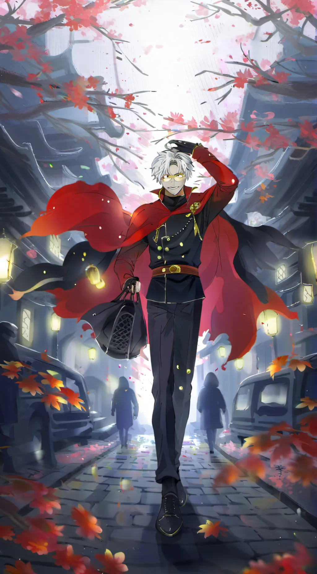 ai character: MHA prank background