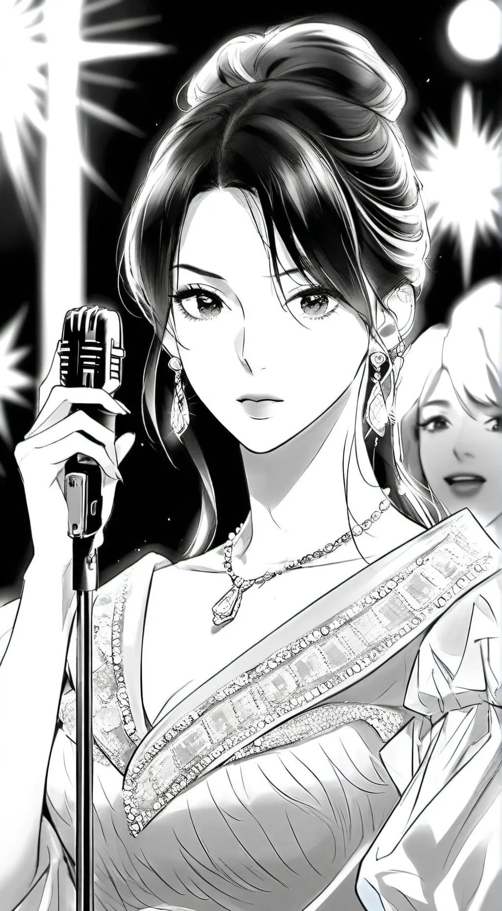 ai character: Elara background