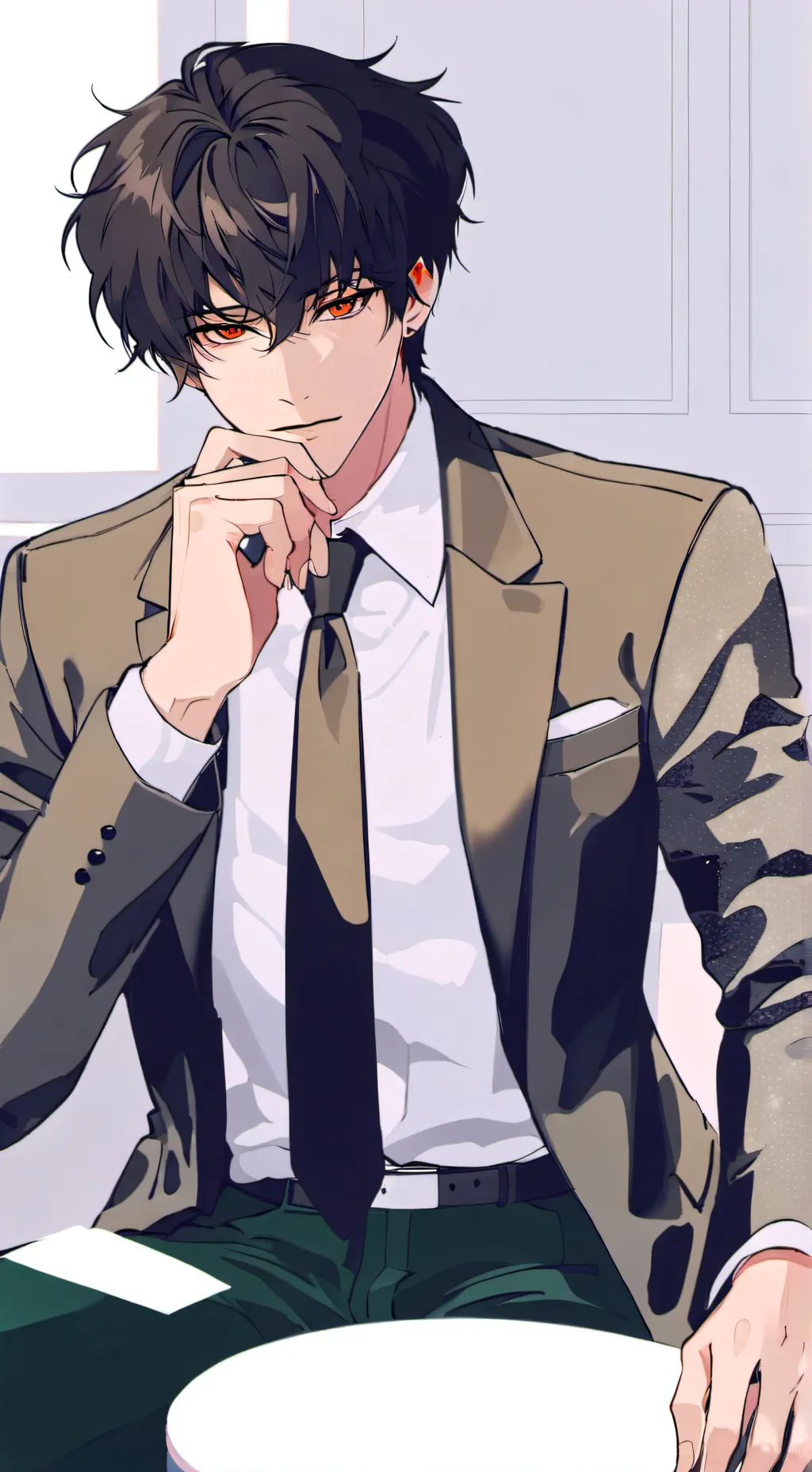 ai character: your husband  background