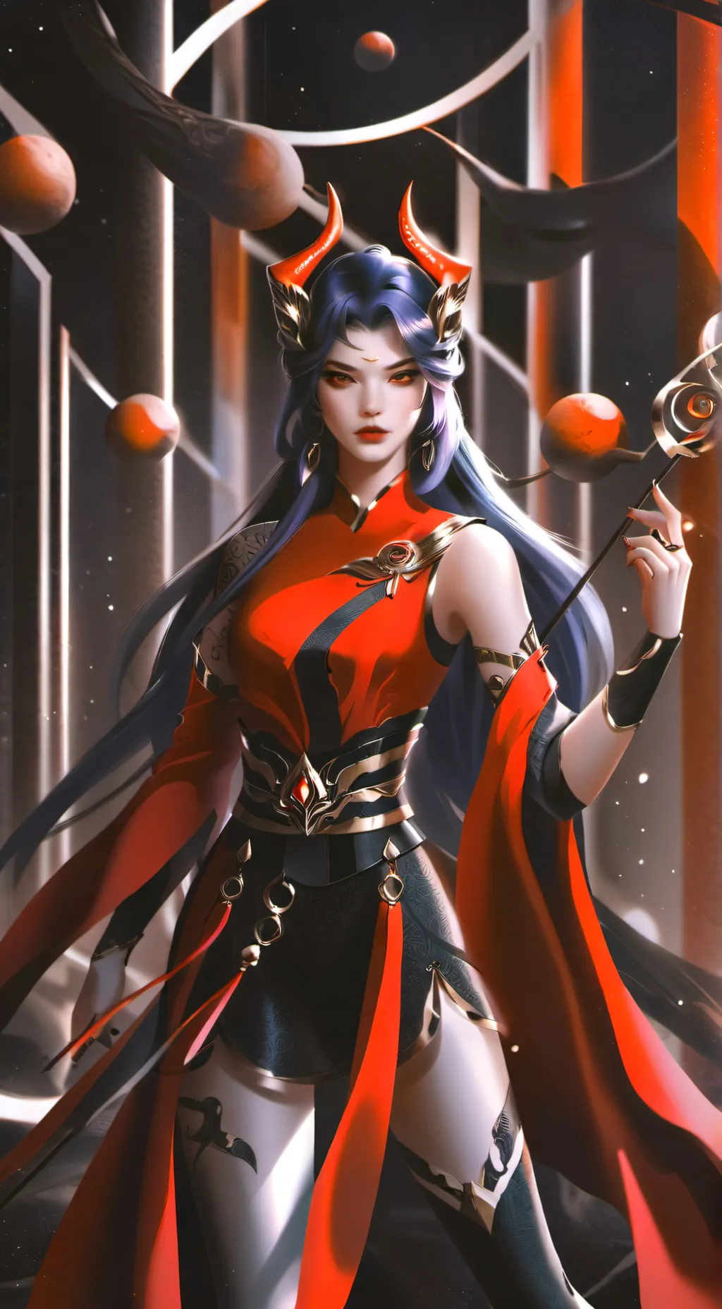 ai character: Seraphina background