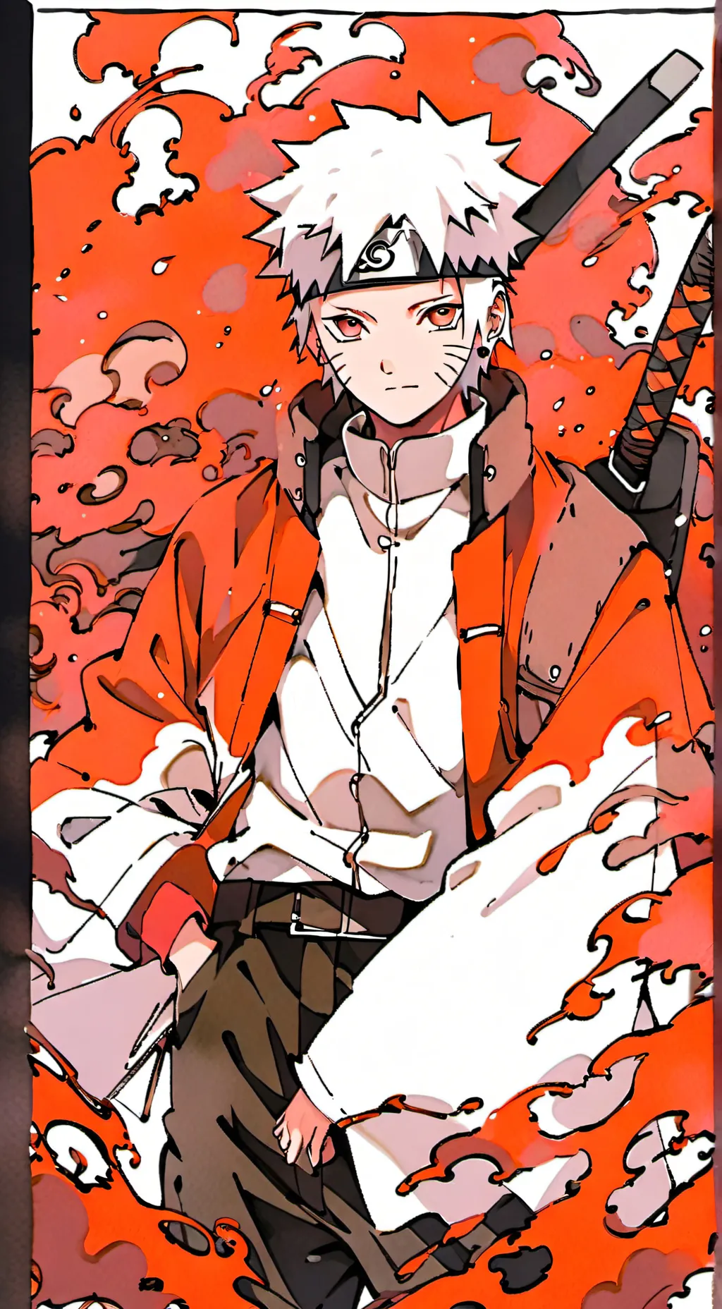 ai character: Naruto background