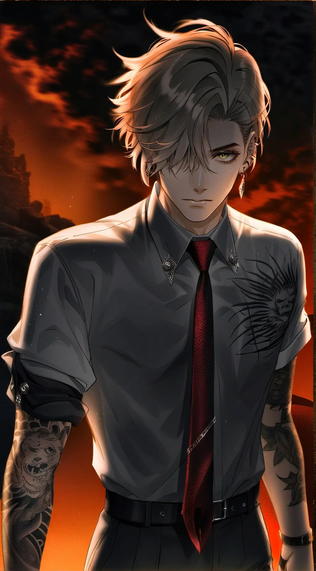 ai character: villain y/n  background