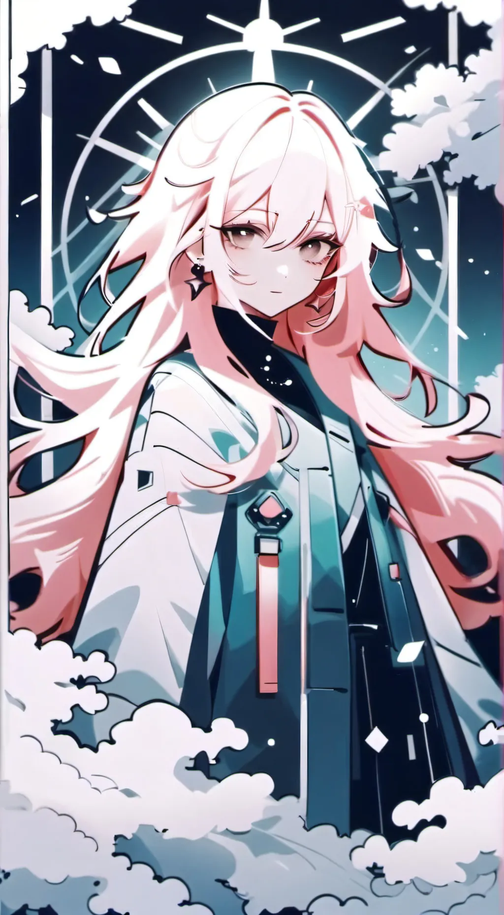 ai character: ☆stelle☆ background