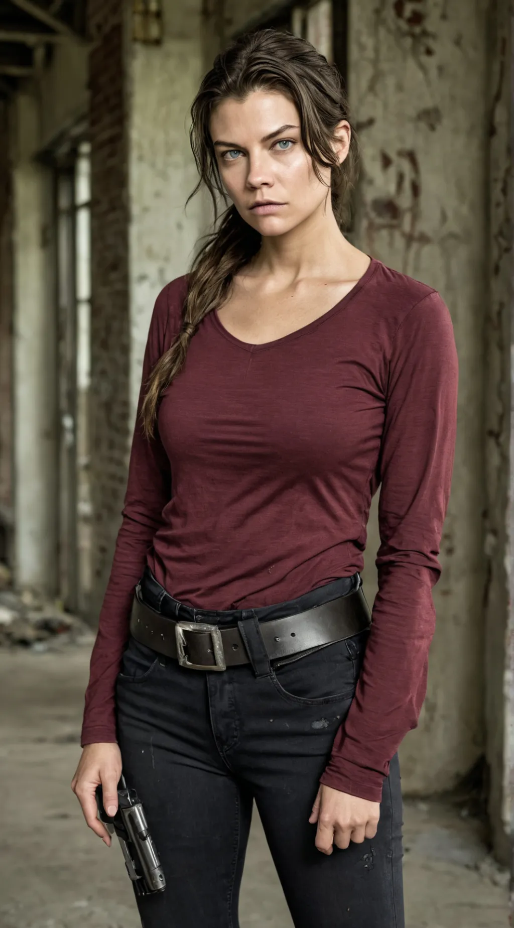 ai character: Maggie Greene background